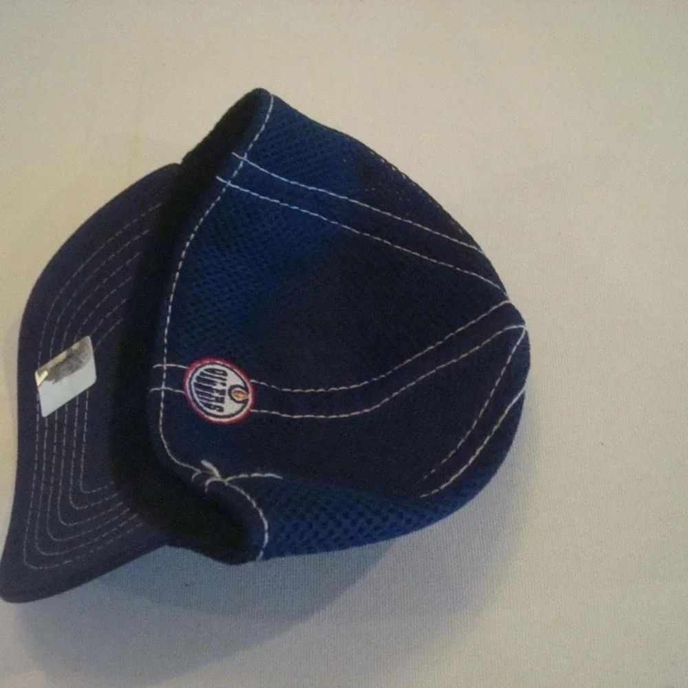 EDMONTON‎ OILERS NEW ERA CHILDS HAT CAP VINTAGE 00S Y2K Z1